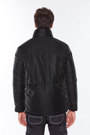 Berlin Men's Black Softwear Coat | Derimod Berlin Men's Black Softwear Coat | Derimod