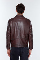 Tom Men's Leather Coat | Derimod Tom Men's Leather Coat | Derimod