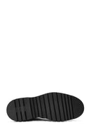 Men's Black Lace-Up Leather Combat Boots | Derimod Men's Black Lace-Up Leather Combat Boots | Derimod