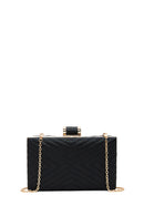 Women's Black Quilted Portfolio Bag | Derimod Women's Black Quilted Portfolio Bag | Derimod