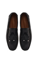 Erkek Siyah Püsküllü Deri Loafer | Derimod Erkek Siyah Püsküllü Deri Loafer | Derimod