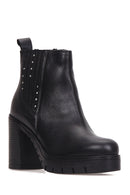 Women's Heeled Leather Boots | Derimod Women's Heeled Leather Boots | Derimod