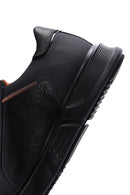 Erkek Siyah Deri Sneaker | Derimod Erkek Siyah Deri Sneaker | Derimod