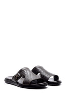 Men's Leather Slippers | Derimod Men's Leather Slippers | Derimod