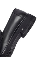 Erkek Siyah Deri Klasik Loafer | Derimod Erkek Siyah Deri Klasik Loafer | Derimod