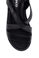 Kadın Deri Comfort Sandalet | Derimod Kadın Deri Comfort Sandalet | Derimod