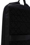 D-Pack Unisex Black Fabric Backpack | Derimod D-Pack Unisex Black Fabric Backpack | Derimod