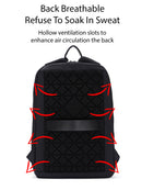 D-Pack Unisex Black Fabric Backpack | Derimod D-Pack Unisex Black Fabric Backpack | Derimod