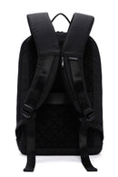 D-Pack Unisex Black Fabric Backpack | Derimod D-Pack Unisex Black Fabric Backpack | Derimod