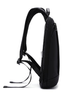 D-Pack Unisex Black Fabric Backpack | Derimod D-Pack Unisex Black Fabric Backpack | Derimod