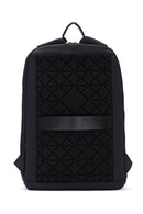 D-Pack Unisex Black Fabric Backpack | Derimod D-Pack Unisex Black Fabric Backpack | Derimod