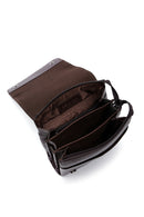 Men's Brown Leather Messenger Bag | Derimod Men's Brown Leather Messenger Bag | Derimod