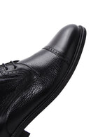 Men's Black Leather Classic Shoes | Derimod Men's Black Leather Classic Shoes | Derimod
