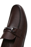 Men's Brown Leather Classic Loafer | Derimod Men's Brown Leather Classic Loafer | Derimod