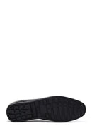 Erkek Siyah Deri Klasik Loafer | Derimod Erkek Siyah Deri Klasik Loafer | Derimod