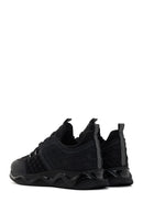 Men's Black Thick Soled Leather Sneaker | Derimod Men's Black Thick Soled Leather Sneaker | Derimod