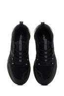 Men's Black Thick Soled Leather Sneaker | Derimod Men's Black Thick Soled Leather Sneaker | Derimod