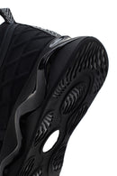 Men's Black Thick Soled Leather Sneaker | Derimod Men's Black Thick Soled Leather Sneaker | Derimod