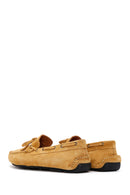 Men's Yellow Suede Leather Casual Loafer | Derimod Men's Yellow Suede Leather Casual Loafer | Derimod
