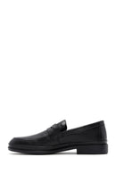 Erkek Siyah Deri Klasik Loafer | Derimod Erkek Siyah Deri Klasik Loafer | Derimod