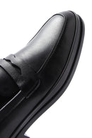 Erkek Siyah Deri Klasik Loafer | Derimod Erkek Siyah Deri Klasik Loafer | Derimod