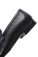 Erkek Siyah Deri Püsküllü Klasik Loafer | Derimod Erkek Siyah Deri Püsküllü Klasik Loafer | Derimod
