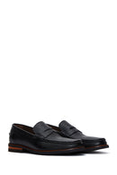 Men's Black Leather Classic Loafer | Derimod Men's Black Leather Classic Loafer | Derimod