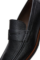 Men's Black Leather Classic Loafer | Derimod Men's Black Leather Classic Loafer | Derimod