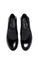 Men's Black Leather Patent Leather Classic Loafer | Derimod Men's Black Leather Patent Leather Classic Loafer | Derimod