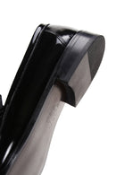Men's Black Leather Patent Leather Classic Loafer | Derimod Men's Black Leather Patent Leather Classic Loafer | Derimod
