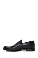 Erkek Siyah Deri Klasik Loafer | Derimod Erkek Siyah Deri Klasik Loafer | Derimod