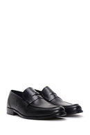 Erkek Siyah Deri Klasik Loafer | Derimod Erkek Siyah Deri Klasik Loafer | Derimod