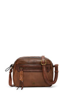 Women's Tan Long Strap Crossbody Bag | Derimod Women's Tan Long Strap Crossbody Bag | Derimod