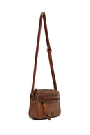 Women's Tan Long Strap Crossbody Bag | Derimod Women's Tan Long Strap Crossbody Bag | Derimod