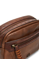 Women's Tan Long Strap Crossbody Bag | Derimod Women's Tan Long Strap Crossbody Bag | Derimod