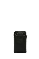 Women's Black Long Strap Stone Cross Bag | Derimod Women's Black Long Strap Stone Cross Bag | Derimod