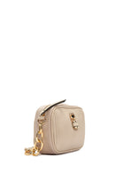 Women's Beige Long Strap Crossbody Bag | Derimod Women's Beige Long Strap Crossbody Bag | Derimod