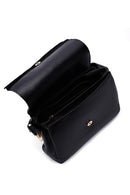 Women's Black Long Strap Crossbody Bag | Derimod Women's Black Long Strap Crossbody Bag | Derimod