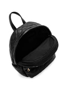 Women's Black Quilted Backpack | Derimod Women's Black Quilted Backpack | Derimod