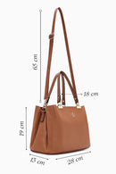 Women's Tan Shoulder Bag | Derimod Women's Tan Shoulder Bag | Derimod