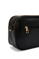 Women's Black Long Strap Quilted Crossbody Bag | Derimod Women's Black Long Strap Quilted Crossbody Bag | Derimod