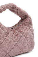 Kadın Pembe Uzun Askılı Peluş Kol Çantası | Derimod Kadın Pembe Uzun Askılı Peluş Kol Çantası | Derimod