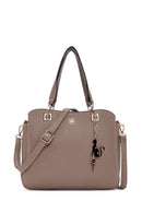 Women's Mink Long Strap Shoulder Bag | Derimod Women's Mink Long Strap Shoulder Bag | Derimod