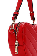 Women's Red Heart Themed Quilted Crossbody Bag | Derimod Women's Red Heart Themed Quilted Crossbody Bag | Derimod
