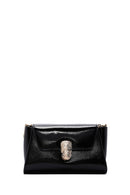 Women's Black Patent Leather Handbag | Derimod Women's Black Patent Leather Handbag | Derimod