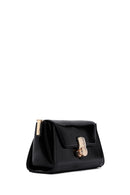 Women's Black Patent Leather Handbag | Derimod Women's Black Patent Leather Handbag | Derimod