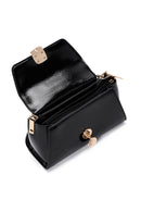 Women's Black Patent Leather Handbag | Derimod Women's Black Patent Leather Handbag | Derimod