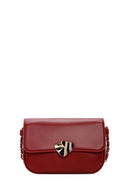 Women's Burgundy Crossbody Bag | Derimod Women's Burgundy Crossbody Bag | Derimod