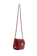 Women's Burgundy Crossbody Bag | Derimod Women's Burgundy Crossbody Bag | Derimod
