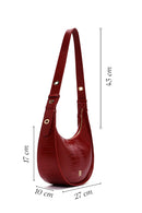 Women's Red Crocodile Handbag | Derimod Women's Red Crocodile Handbag | Derimod
